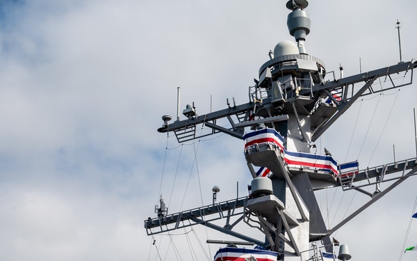 USS Daniel Inouye Commissioning Ceremony