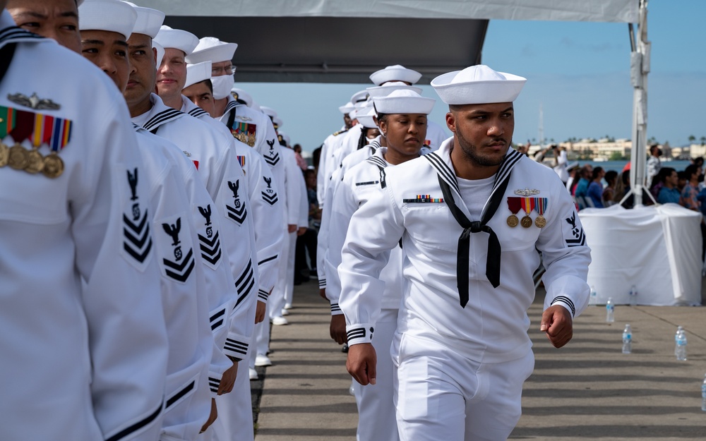 USS Daniel Inouye Commissioning Ceremony