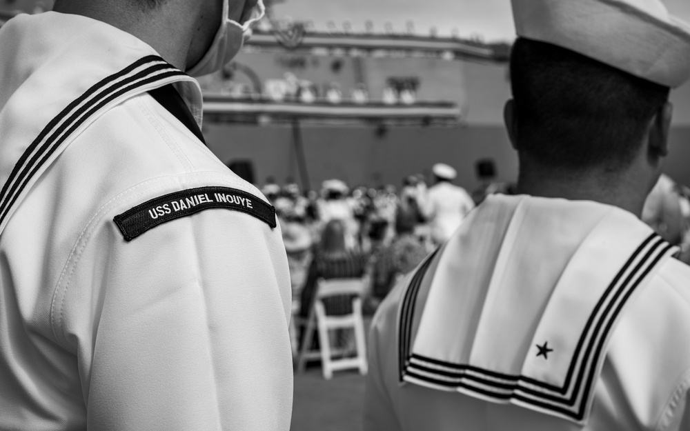 USS Daniel Inouye Commissioning Ceremony