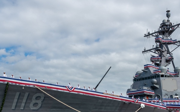 USS Daniel Inouye Commissioning Ceremony