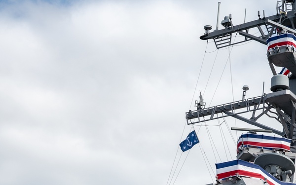 USS Daniel Inouye Commissioning Ceremony