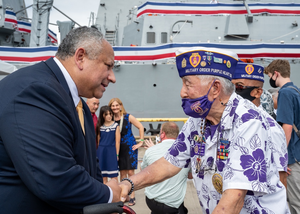 USS Daniel Inouye Commissioning Ceremony