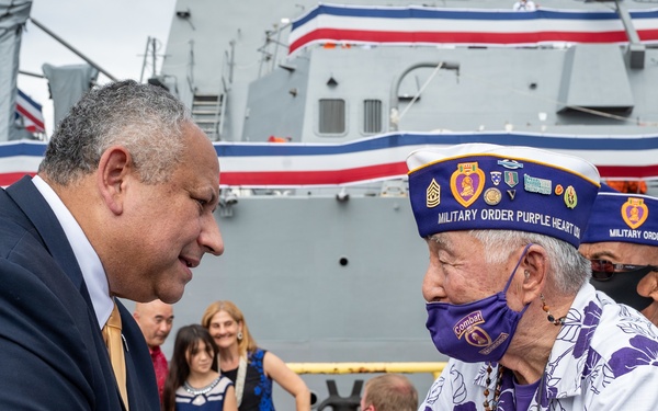 USS Daniel Inouye Commissioning Ceremony