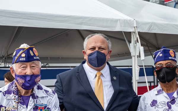 USS Daniel Inouye Commissioning Ceremony