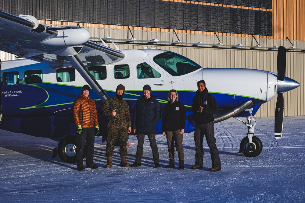 Marines deliver toys to Alaska villages