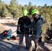 On the line, rescue training with ropes