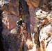 On the line, rescue training with ropes