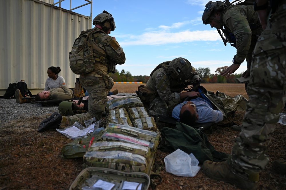 Special Tactics hones tactical, command and control skills during humanitarian relief simulation