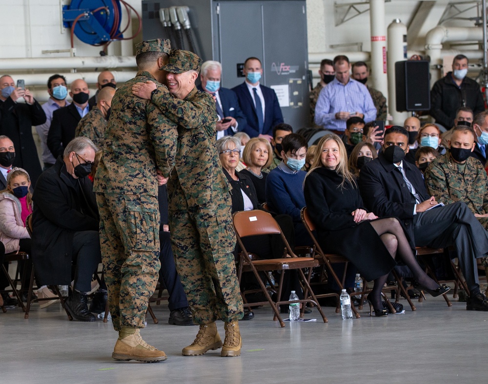 HMX-1 Change of Command