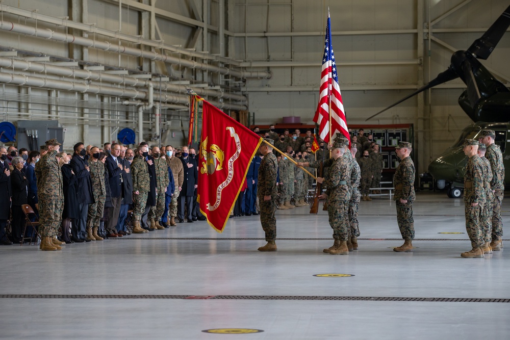 HMX-1 Change of Command