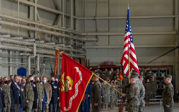 HMX-1 Change of Command