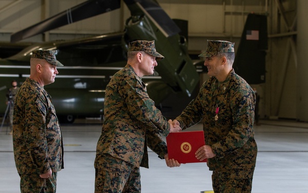 HMX-1 Change of Command