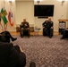 U.S. Army Brig. Gen. Joseph Hilbert, Commander of 7th Army Training Command, Speaks with University and Post-Graduate Students During an Informal Discussion of Security Topics