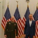 U.S. Army Brig. Gen. Joseph Hilbert, Commander of 7th Army Training Command, Poses for a Photo with German Parliament Member Jens Lehmann