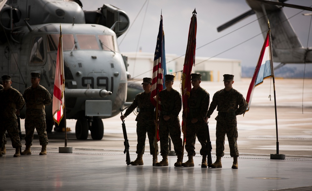 HMH-462 Change of Command