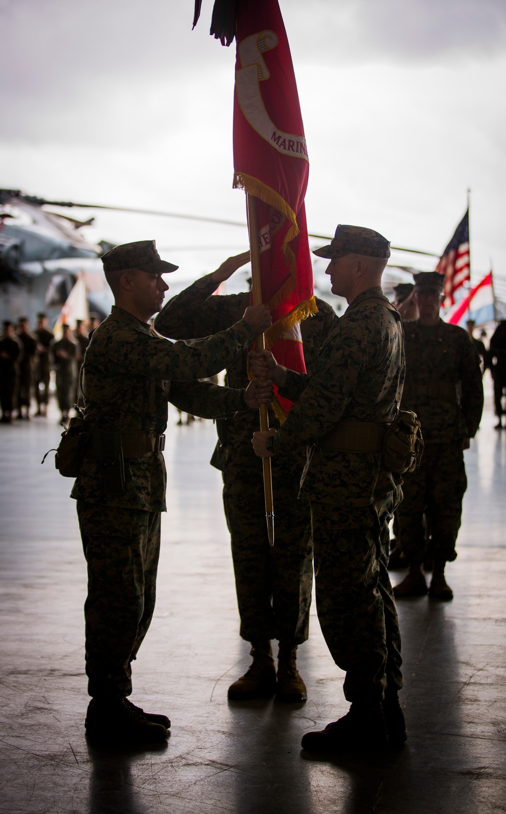 HMH-462 Change of Command