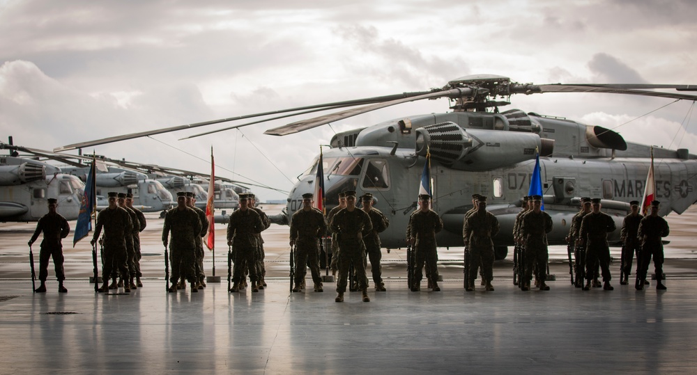 HMH-462 Change of Command