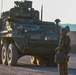 Strykers at National Training Center