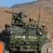 Strykers at National Training Center