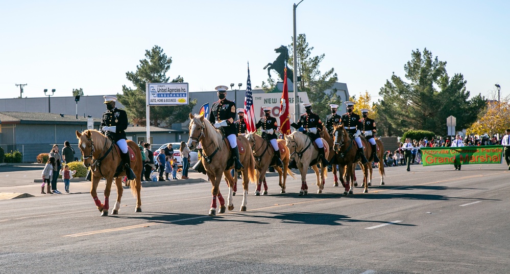 DVIDS Images Marine Corps Mounted Color Guard leads the Victorville
