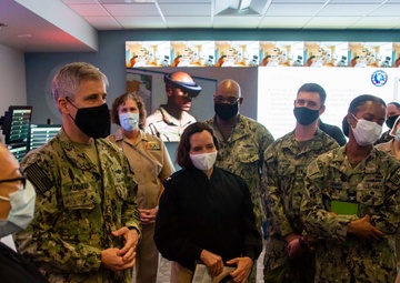 Commander, U.S. Third Fleet Tours NMRTC San Diego