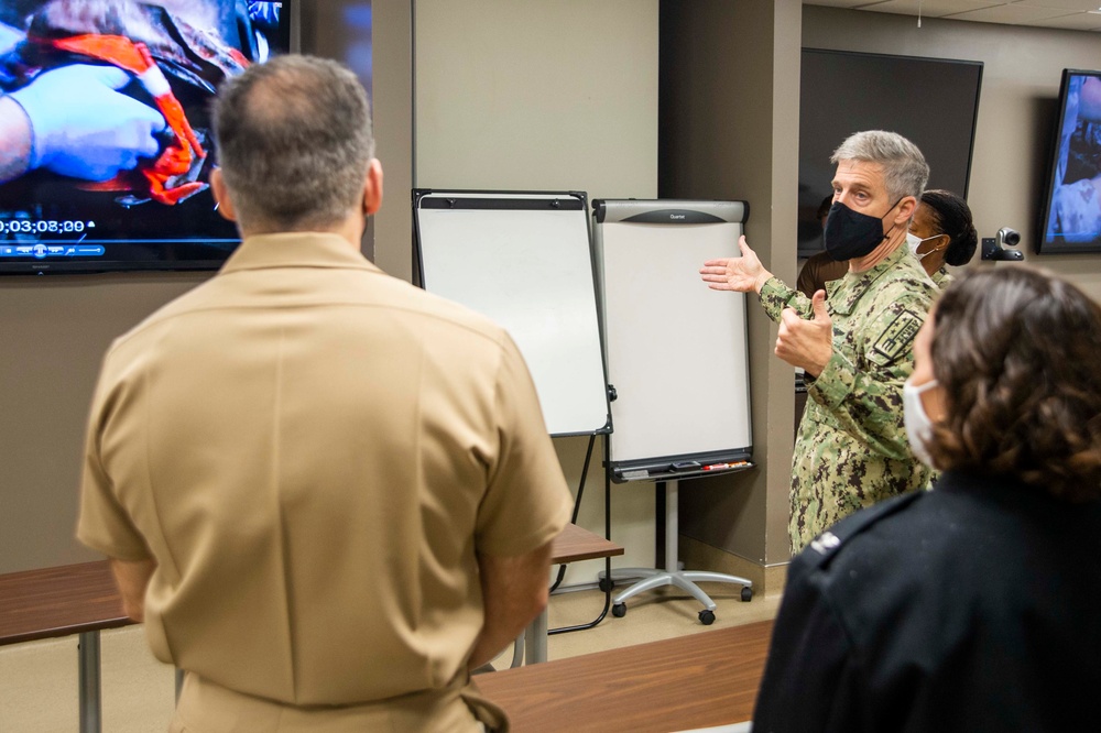 Commander, U.S. Third Fleet Tours NMRTC San Diego