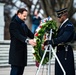 His Royal Highness The Crown Prince Haakon of Norway Participates in a Public Wreath-Laying Ceremony at the Tomb of the Unknown Soldier
