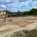 US Navy Seabees with Naval Mobile Construction Battalion 5 support Naval Base Guam