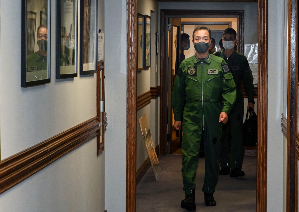 JASDF Air Defense Command visits PACAF