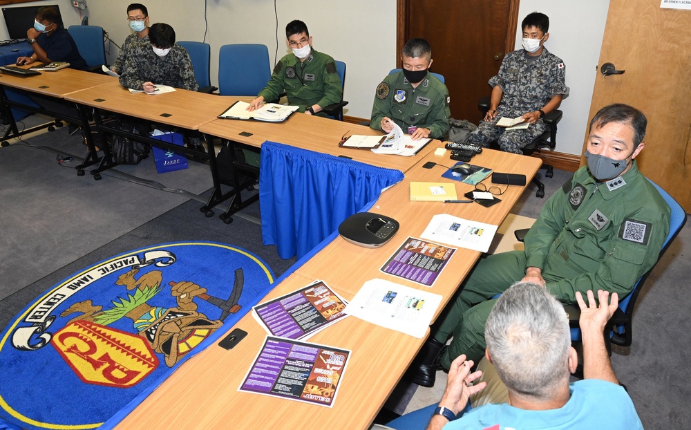 JASDF Air Defense Command visits PACAF