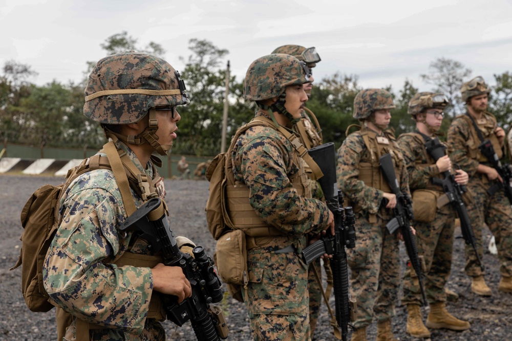 KMEP Grassweek| Marines with 3d Marine Logistics Group prepare for live fire range