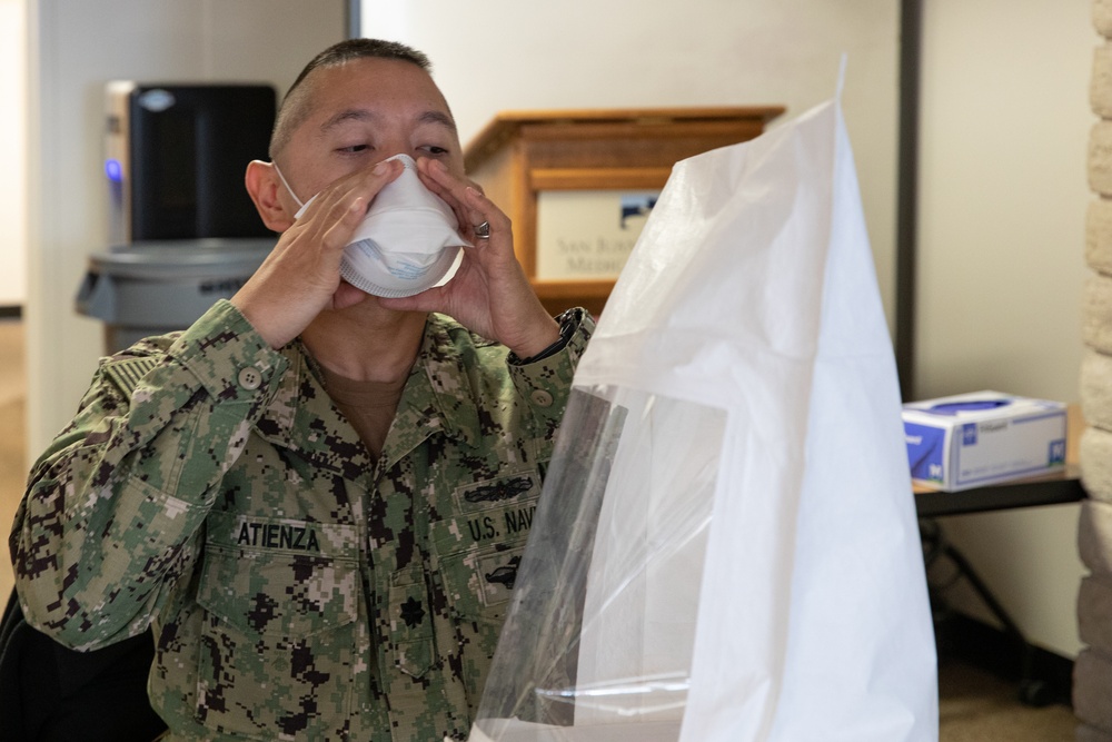 U.S. Navy Medical Response Team prepare to fully Support Local Farmington Hospital