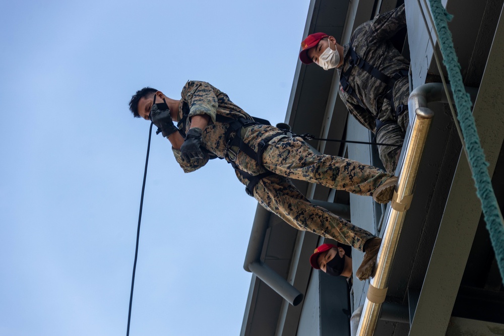 KMEP Obstacle training| U.S. Marines train alongside Republic of Korean Marines