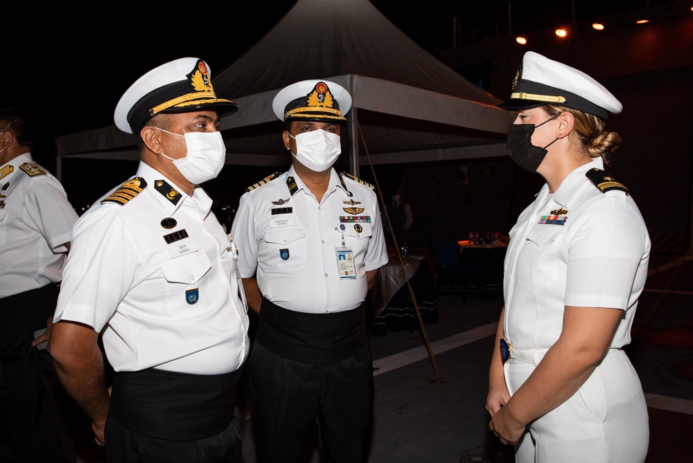 USS Tulsa Hosts CARAT Bangladesh 2021 Reception