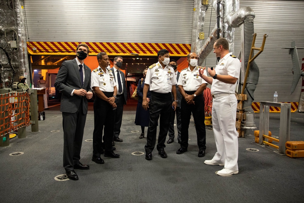 USS Tulsa Hosts CARAT Bangladesh 2021 Reception