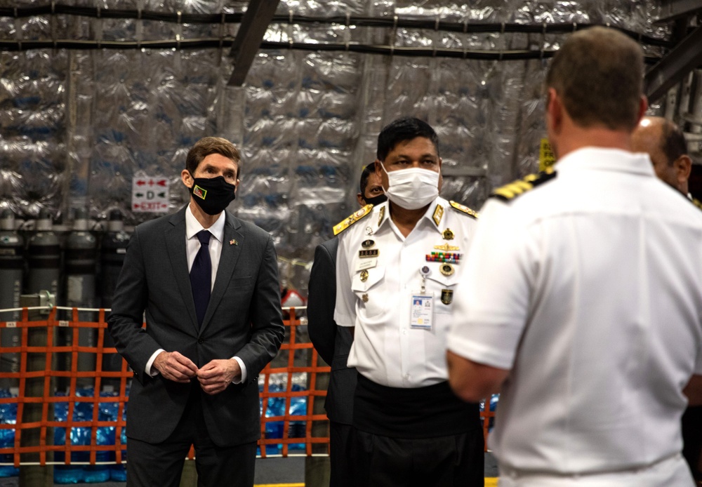 USS Tulsa Hosts CARAT Bangladesh 2021 Reception