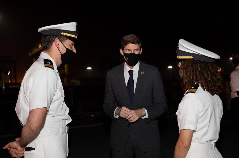 USS Tulsa Hosts CARAT Bangladesh 2021 Reception