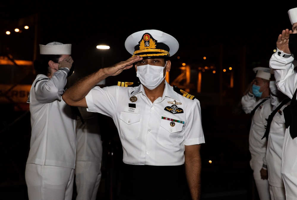 USS Tulsa Hosts CARAT Bangladesh 2021 Reception