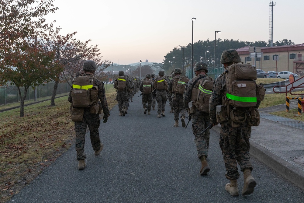 U.S. Marine Birthday Celebrations| Marines with 3d Marine Logistics Group celebrate Marine Corps birthday on Camp Mujuk