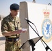 2021 Remembrance Day ceremony at AUAB