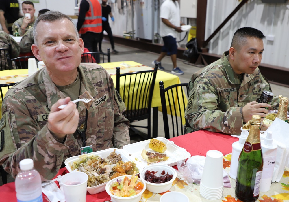 329th RSG Celebrates Thanksgiving 2021