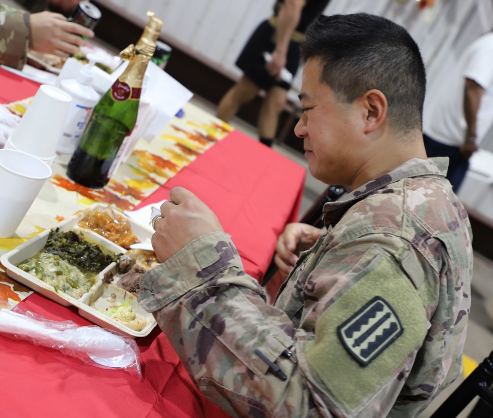 329th RSG Celebrates Thanksgiving 2021