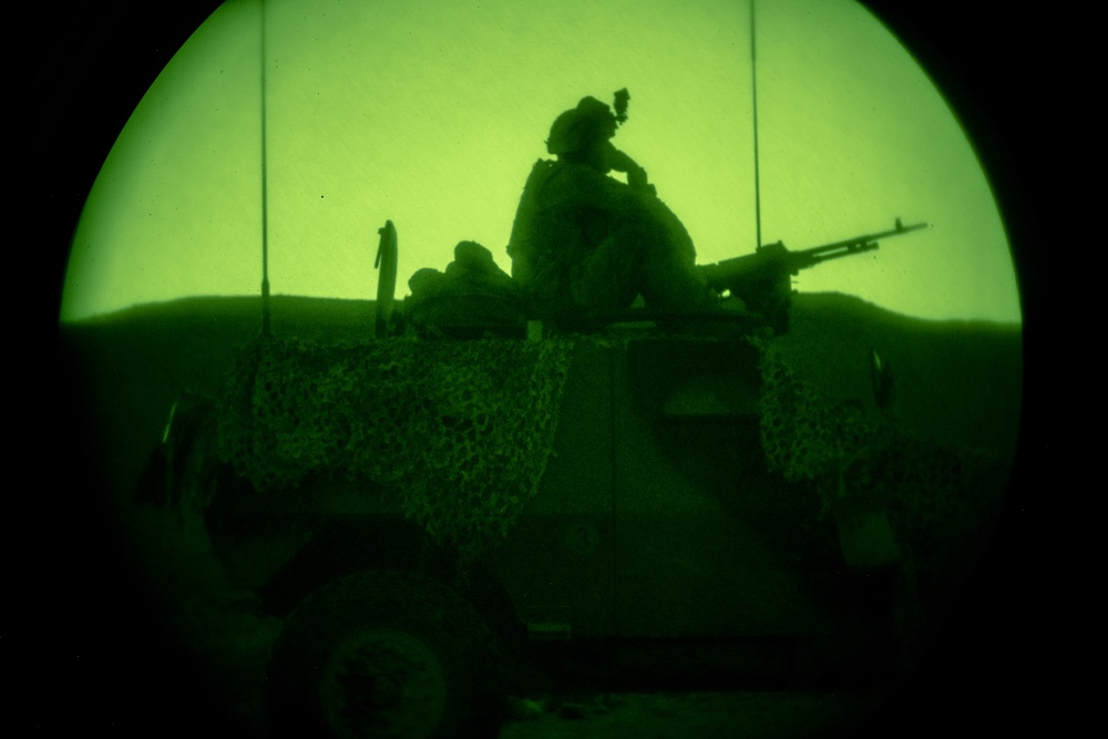 U.S. service members train in French Desert Commando Course in Africa