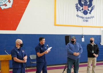Coast Guard Director of Operational Logistics visits Base Portsmouth