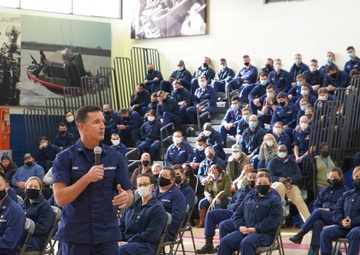 Coast Guard Director of Operational Logistics visits Base Portsmouth