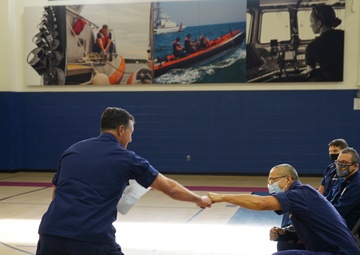 Coast Guard Director of Operational Logistics visits Base Portsmouth