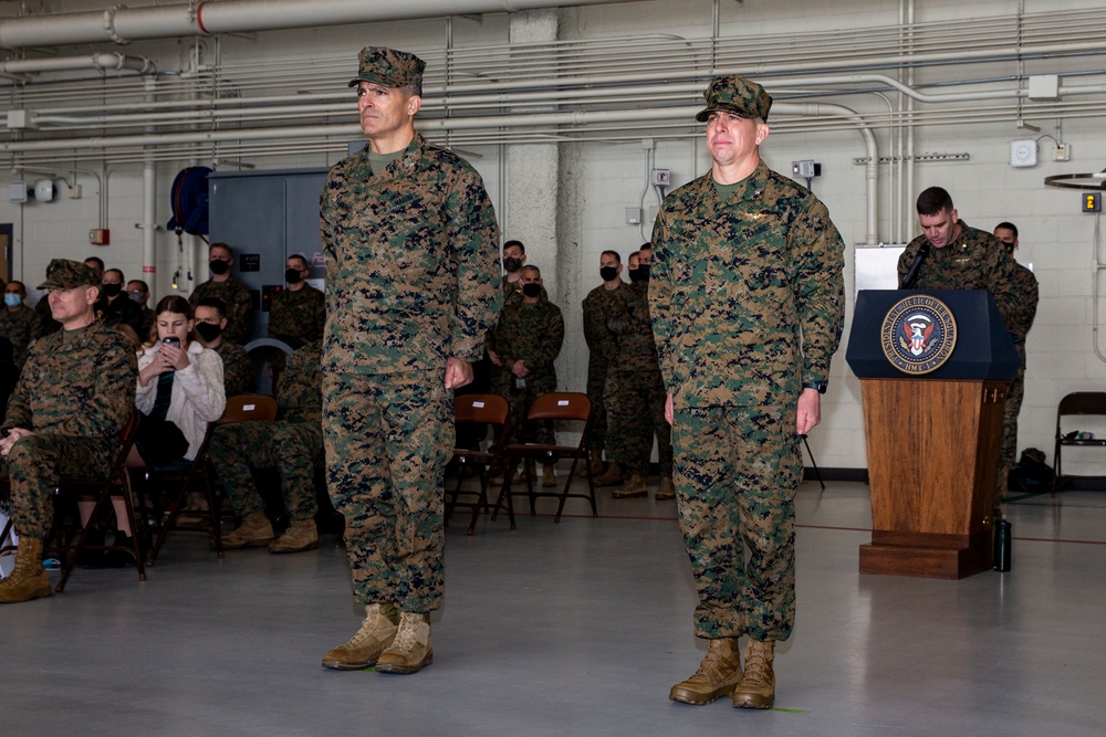 HMX-1 Change of Command