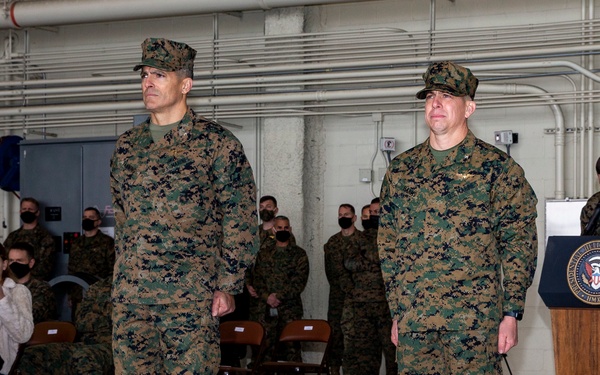 HMX-1 Change of Command