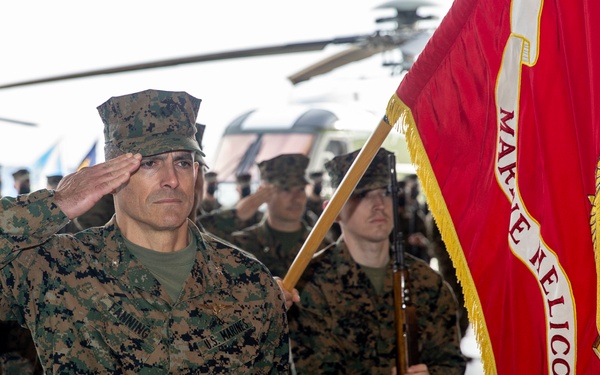 HMX-1 Change of Command