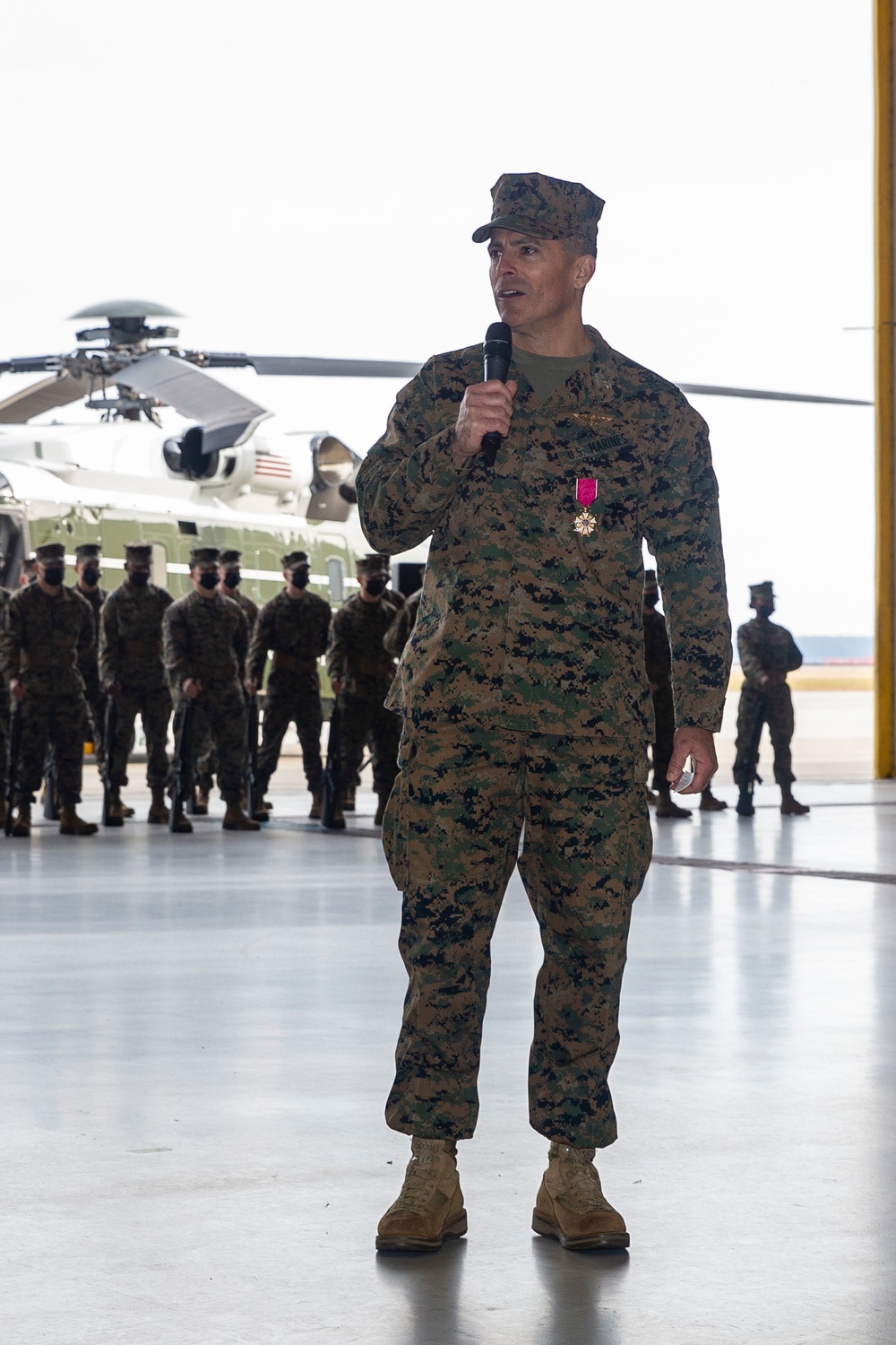 HMX-1 Change of Command